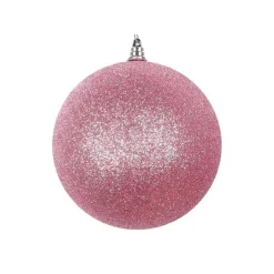 Spring^Farrisilk Dusty Rose Glitter Ornament, 8