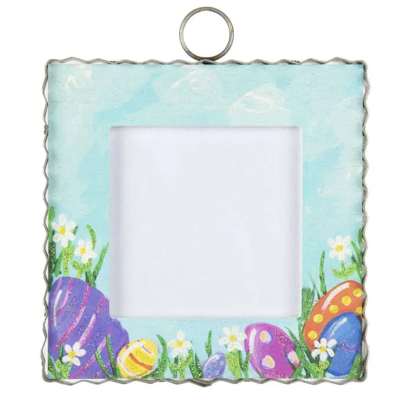 Table Decor^The Round Top Collection Easter Photo Frame Mini Gallery Art