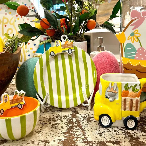Kitchen & Dining^Happy Everything Easter Truck Shaped Mug By !
