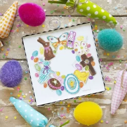 Wall Decor^The Round Top Collection Easter Wreath Mini Gallery Art