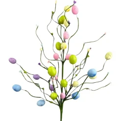 Sprays^Liberty Floral Eggs On Branches Spray