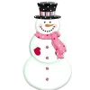 Winter^Craig Bachman Embossed Snowman With Scarf