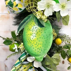 Signs^Craig Bachman Embossed Watercolor Lime