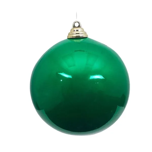 Ball Ornaments^Farrisilk Emerald Green Candy Apple Finish Ball, 4"