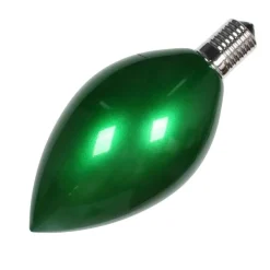 St. Patrick's Day^Farrisilk Emerald Green Light Bulb Ornament, 15"