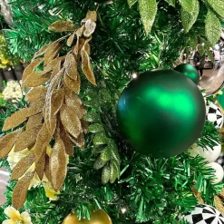 St. Patrick's Day^Farrisilk Emerald Green Matte Ball Ornament, 6"