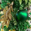 Ball Ornaments^Farrisilk Emerald Green Matte Ball Ornament, 6"