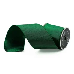 St. Patrick's Day^Farrisilk Emerald Luster Ribbon, 4" X 10Yd