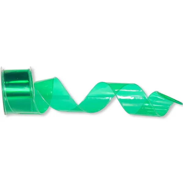 Ribbon^Farrisilk Emerald So Mod Ribbon, 2.5"X10Yd