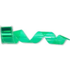 St. Patrick's Day^Farrisilk Emerald So Mod Ribbon, 2.5"X10Yd