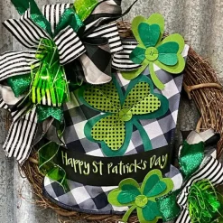 St. Patrick's Day^Farrisilk Emerald So Mod Ribbon, 2.5"X10Yd