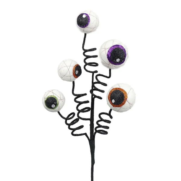 Picks^Liberty Floral Eyeballs Curly Pick