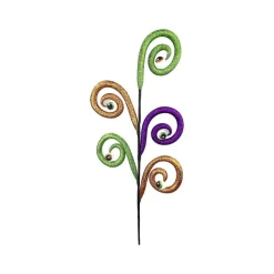 Floral^Liberty Floral Eyeballs Spiral Curly Spray