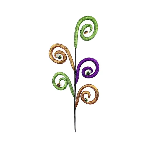 Sprays^Liberty Floral Eyeballs Spiral Curly Spray