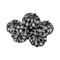 Home Accents^Liberty Floral Fabric Pumpkins In A Bag-Set Of 6