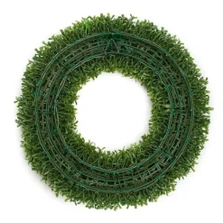 Spring^Mills Floral Company Faux Boxwood Round Wreath, 20