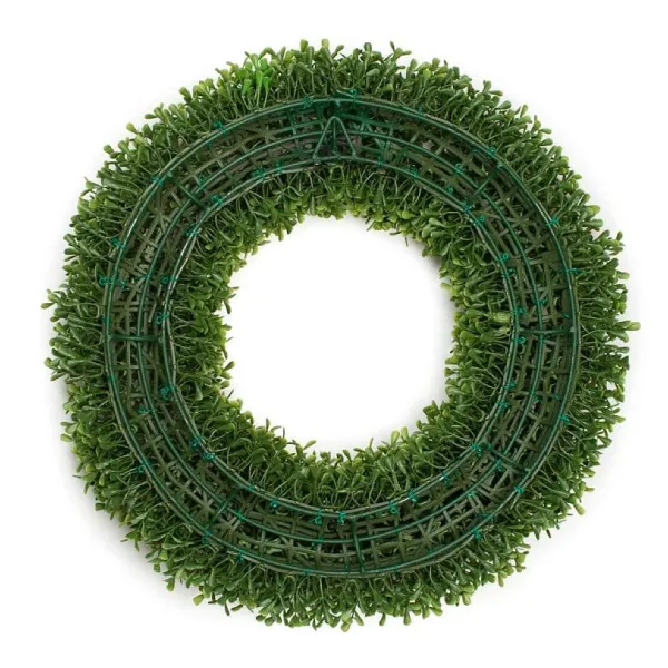 Spring^Mills Floral Company Faux Boxwood Round Wreath, 20"