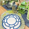 Kitchen & Dining^Beatriz Ball Faux Wicker Placemats, Sage