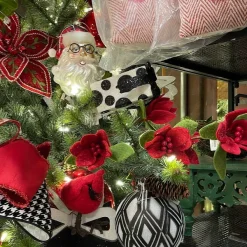Floral Decor^Direct Export Co. Felt Poinsettia Spray