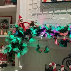 Garlands^180 Degrees Fiber Optic Garland
