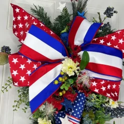 Door Decor^* Firecracker Blooms Teardrop