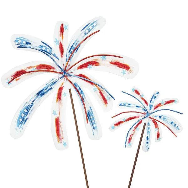 Pot Stakes^The Round Top Collection Firework Bursts