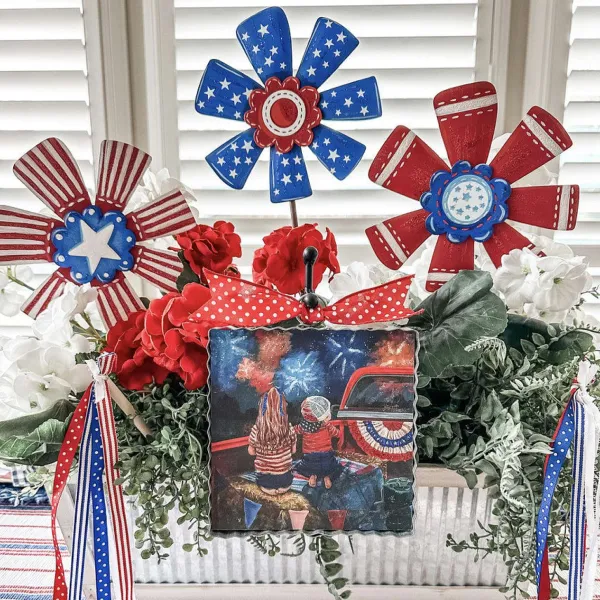 Wall Decor^The Round Top Collection Firework Watch Party Mini Gallery Art