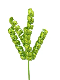 Picks^Liberty Floral Fizzy Curly Pick, Green