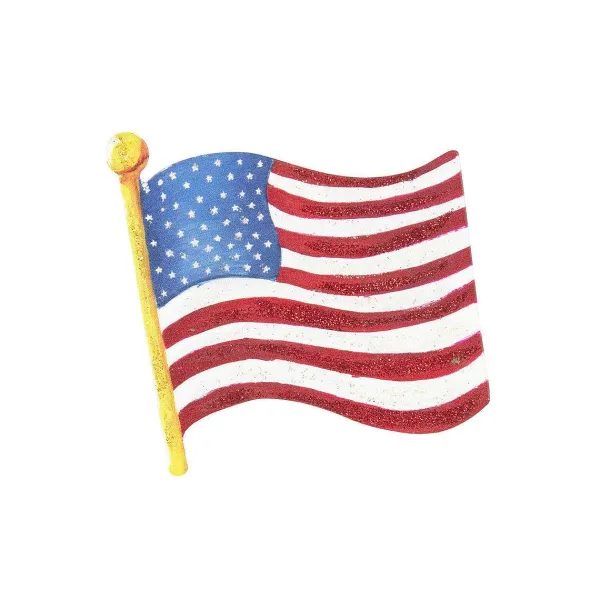 Wall Decor^The Round Top Collection Flag Magnet