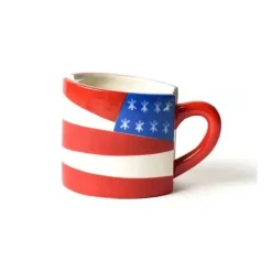 Kitchen & Dining^Happy Everything Flag Shaped Mug By !