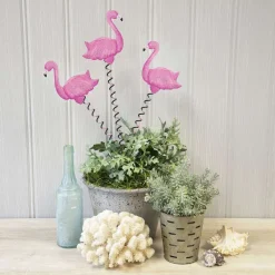 Pot Stakes^The Round Top Collection Flamingo Trio Stake
