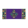 Mardi Gras^Evergreen Fleur De Lis Sassafras Switch Mat Insert