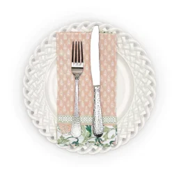 Spring^Two's Company Fleurette Napkins, Set Of 4