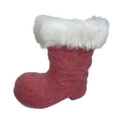 Home Accents^180 Degrees Flocked Boot, 8"