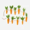 Party Diy^180 Degrees Flocked Carrot Garland