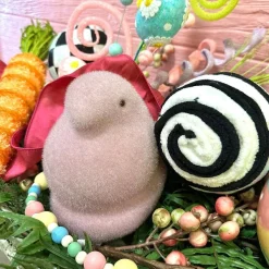 Figurines^180 Degrees Flocked Chick Peeps, 12