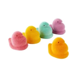 Table Decor^180 Degrees Flocked Chick Peeps, 6"
