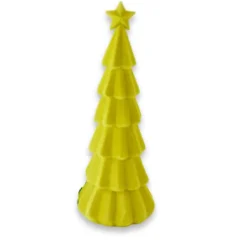 Focal Points^180 Degrees Flocked Christmas Tree