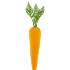 Figurines^180 Degrees Flocked Colored Carrot