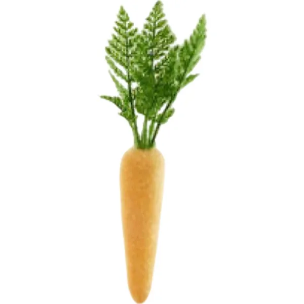Focal Points^180 Degrees Flocked Colored Carrot