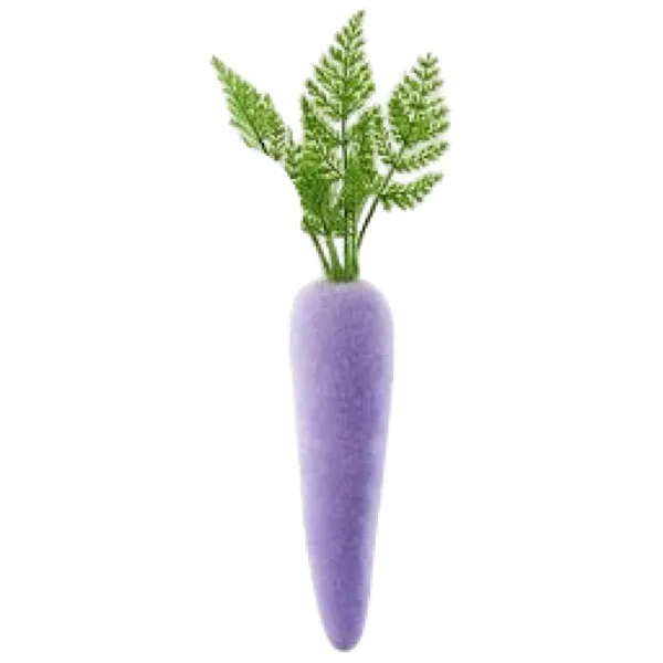 Focal Points^180 Degrees Flocked Colored Carrot