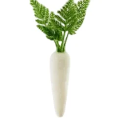 Home Accents^180 Degrees Flocked Colored Carrot