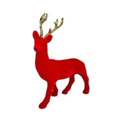 Figurines^180 Degrees Flocked Deer