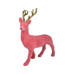 Figurines^180 Degrees Flocked Deer