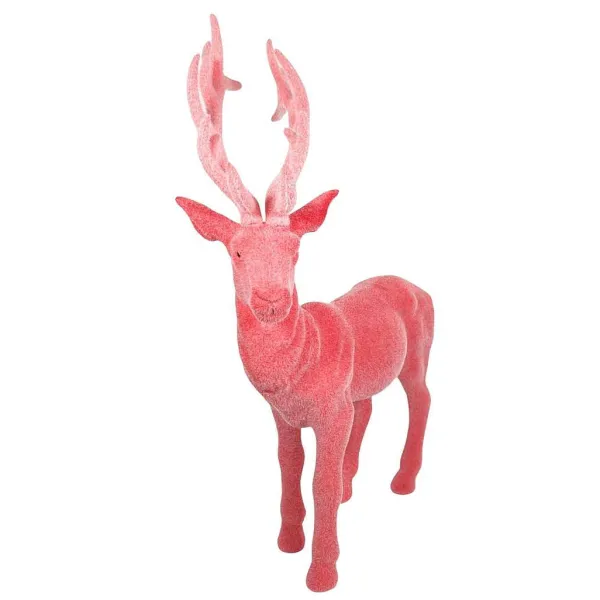 Focal Points^180 Degrees Flocked Deer, Large