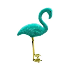 Table Decor^180 Degrees Flocked Flamingo