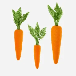 Focal Points^180 Degrees Flocked Orange Carrot