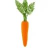Figurines^180 Degrees Flocked Orange Carrot