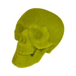 Figurines^180 Degrees Flocked Skull