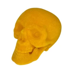 Focal Points^180 Degrees Flocked Skull